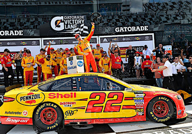 Joey Logano Takes The Checkered Flag At The Clash At Daytona: MF Ambassador chalks up his first win of the 2017 Monster Energy NASCAR Cup season.