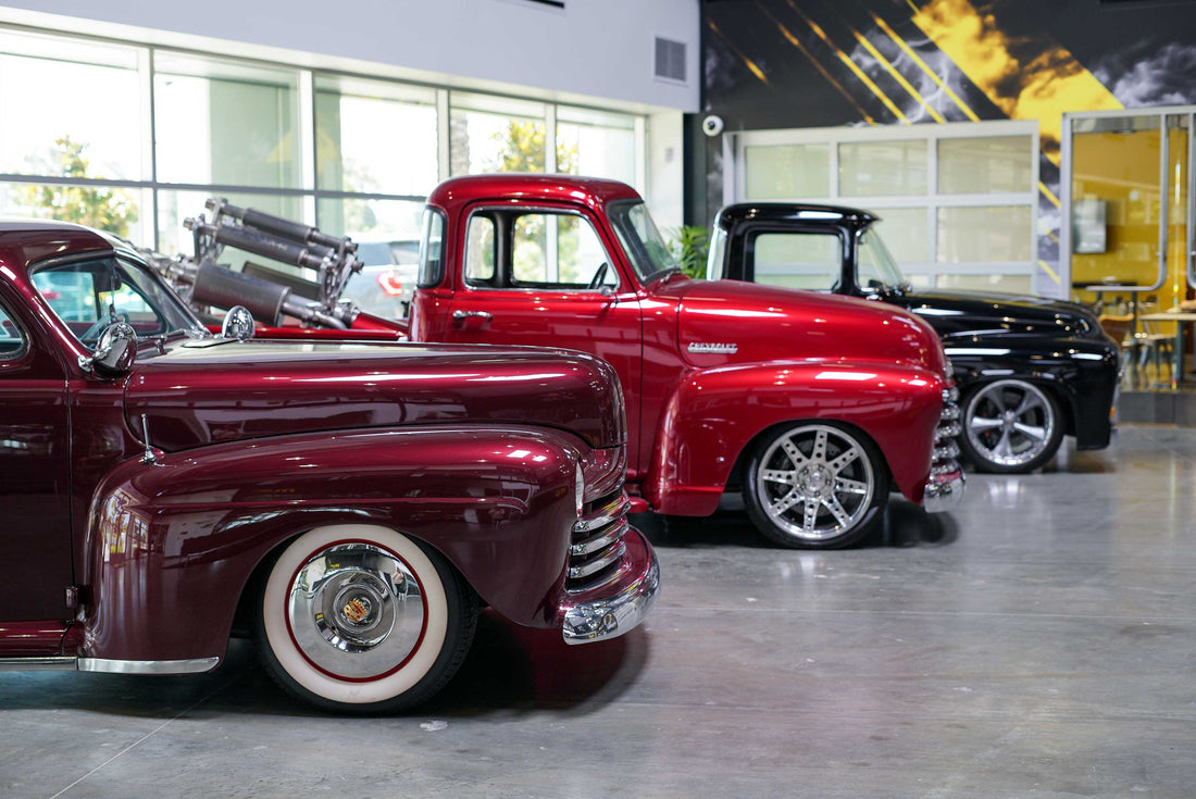 MagnaFlow Lobby Doubles as a Mini Car Museum