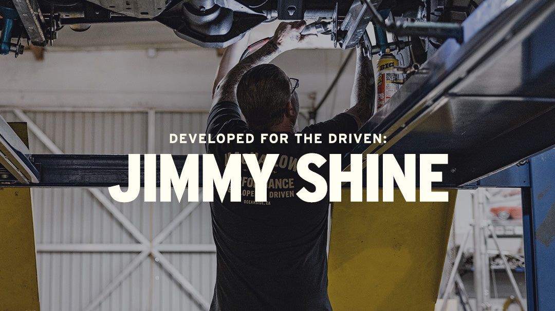 Developed for the Driven: Jimmy Shine - Never Lift