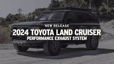New Release — 2024 Toyota Land Cruiser Performance Exhaust System