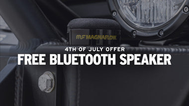 4th of July Offer: Free MagnaFlow x Scosche Speaker