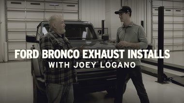 Joey Logano: Ford Bronco MagnaFlow Exhaust Installs