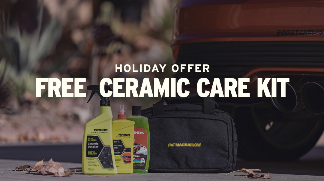 HOLIDAY OFFER: FREE CERAMIC CARE KIT WITH PURCHASE
