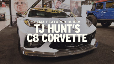 SEMA Highlight: TJ Hunt’s Extra-Wide Twin-Turbo C8