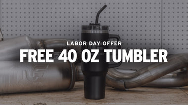 Labor Day Offer: FREE MagnaFlow 40 oz Tumbler with $500+ Purchase