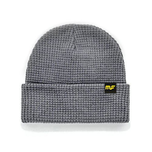 MagnaFlow Beanie — Waffle Knit - Gray