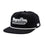 Rope Canvas Snapback Hat - Black