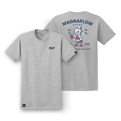 MagnaFlow “Tufflerman USA” T-Shirt - Heather Gray
