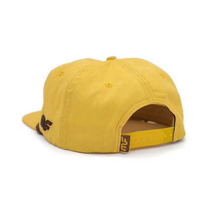 Rope Canvas Snapback Hat - Camel