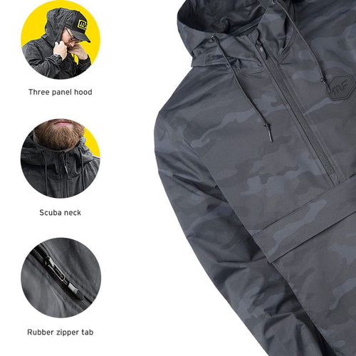 MagnaFlow Midnight Camo Anorak Windbreaker