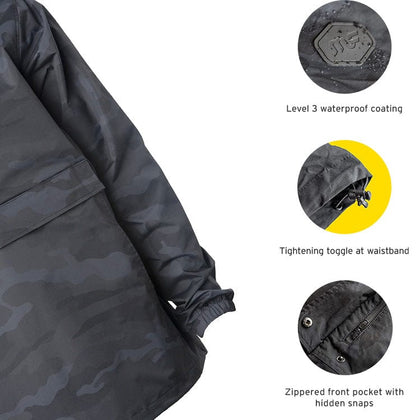 MagnaFlow Midnight Camo Anorak Windbreaker
