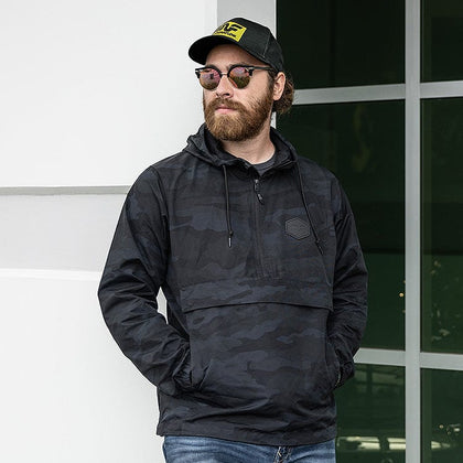 MagnaFlow Midnight Camo Anorak Windbreaker