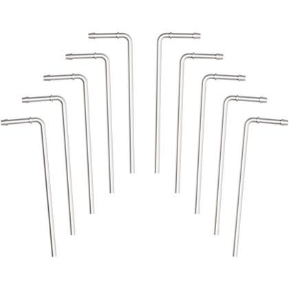 MagnaFlow 0.50in. 90deg. Bend (10 Pack)  Barbed Performance Exhaust Hangers 10153