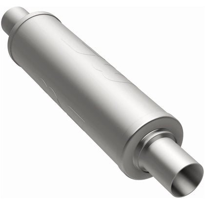 MagnaFlow 4 in. x 14 in. Round Straight-Through Performance Exhaust Muffler 10414