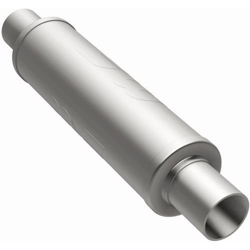MagnaFlow 4 in. x 14 in. Round Straight-Through Performance Exhaust Muffler 10415