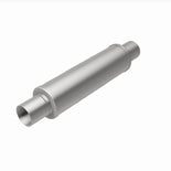 Magnaflow - Muffler, 5" x 8" Oval Reversible, MF Race, Brushed 430SS, Center/Center Magnaflow - Muffler, 5" x 8" Oval Reversible, MF Race, Brushed 430SS, Center/Center