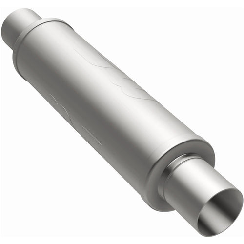MagnaFlow 4 in. x 14 in. Round Straight-Through Performance Exhaust Muffler 10416