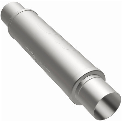MagnaFlow 4 in. x 14 in. Round Straight-Through Performance Exhaust Muffler 10419