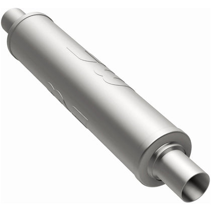 MagnaFlow 4 in. x 18 in. Round Straight-Through Performance Exhaust Muffler 10424