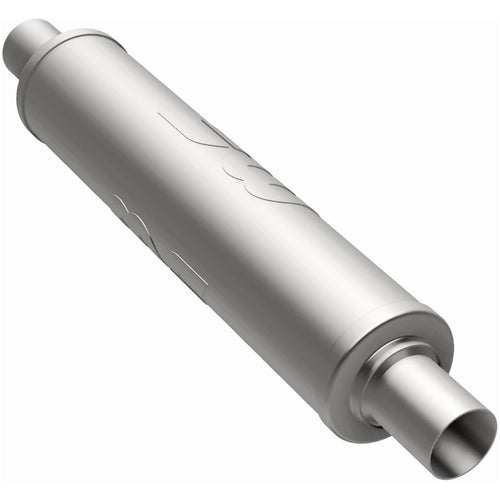MagnaFlow 4 in. x 18 in. Round Straight-Through Performance Exhaust Muffler 10424