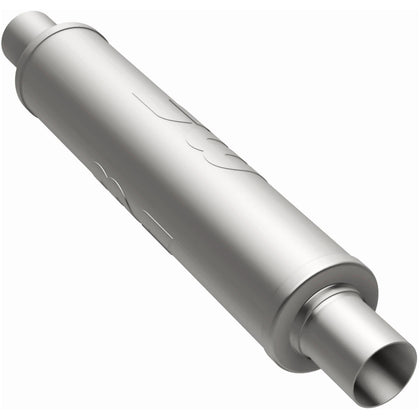 MagnaFlow 4 in. x 18 in. Round Straight-Through Performance Exhaust Muffler 10425