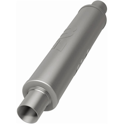 MagnaFlow 4 in. x 18 in. Round Straight-Through Performance Exhaust Muffler 10425