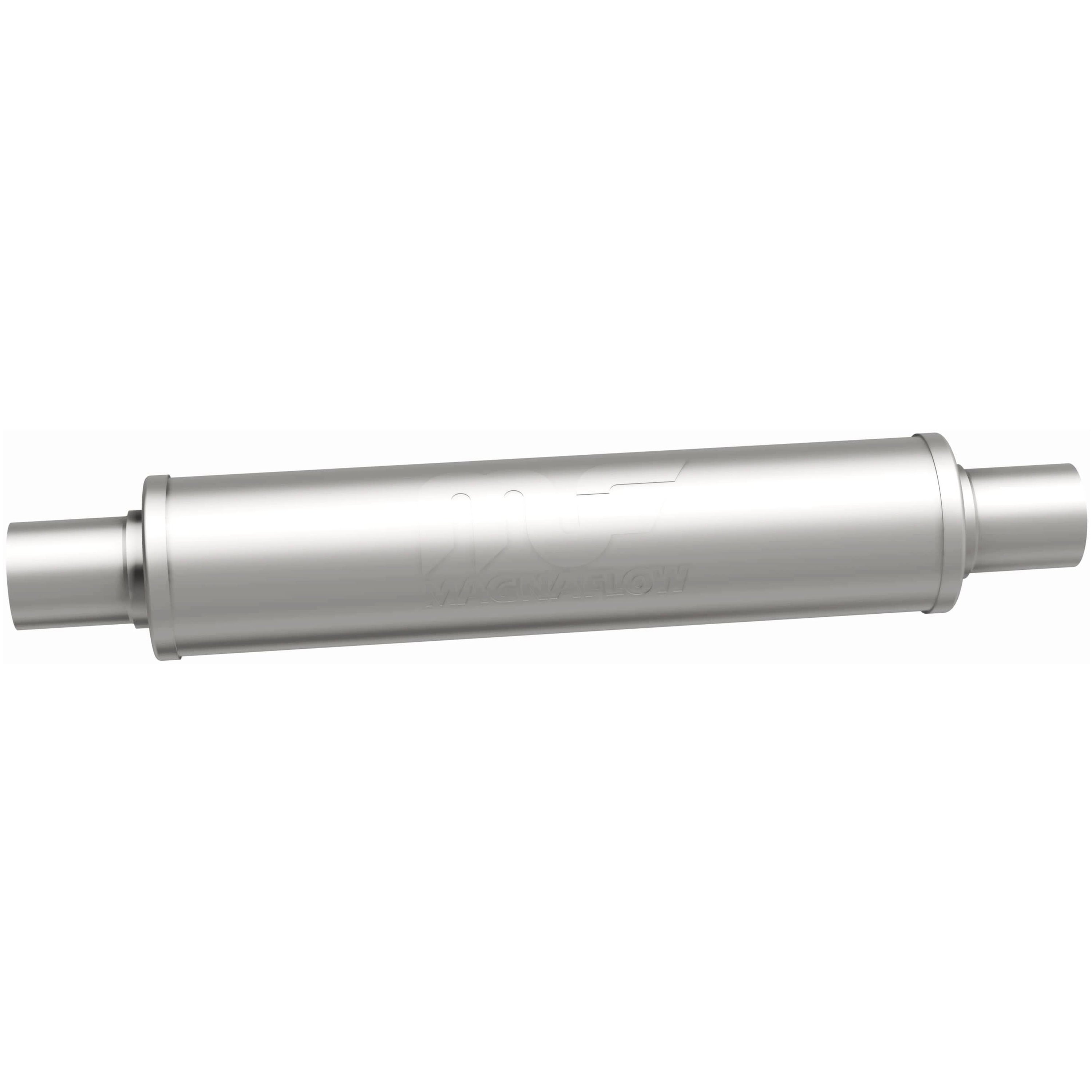 MagnaFlow 4 in. x 18 in. Round Straight-Through Performance Exhaust Mu