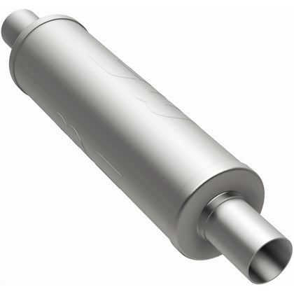 MagnaFlow 4 in. x 14 in. Round Straight-Through Performance Exhaust Muffler 10444