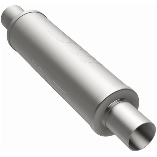 MagnaFlow 4 in. x 14 in. Round Straight-Through Performance Exhaust Muffler 10445