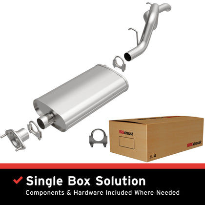 BRExhaust Direct-Fit Exhaust System Kit 106-0002