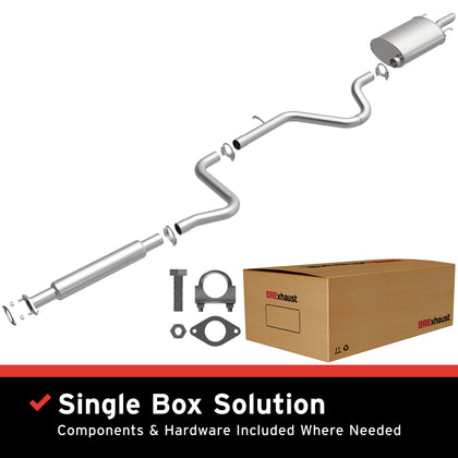 BRExhaust 2006-2011 Chevrolet Impala 3.5L | 2006-2007 Chevrolet Monte Carlo 3.5L Direct-Fit Exhaust System Kit