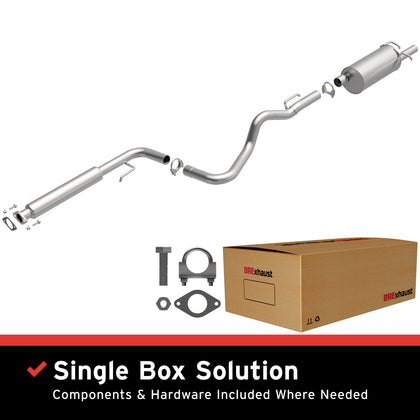BRExhaust 2006-2011 Chevrolet HHR 2.4L | 2006-2011 Chevrolet HHR 2.2L Direct-Fit Exhaust System Kit 106-0019