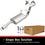 BRExhaust 1999-2002 Toyota 4Runner 3.4L | 1999-2000 Toyota 4Runner 2.7L Direct-Fit Exhaust System Kit 106-0022