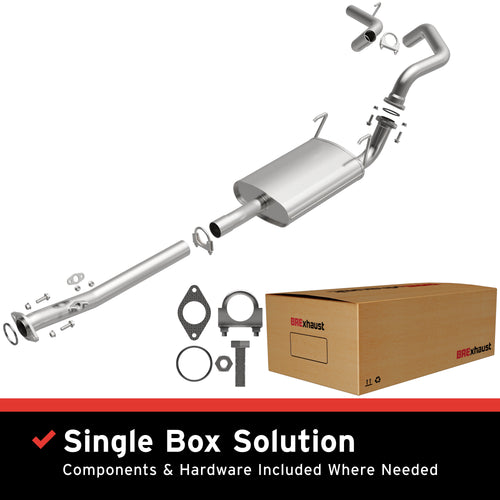 BRExhaust 1996-2000 Toyota 4Runner 3.4L Direct-Fit Exhaust System Kit 106-0023