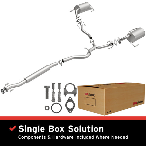 BRExhaust 2005-2009 Subaru Outback 2.5L Direct-Fit Exhaust System Kit 106-0068