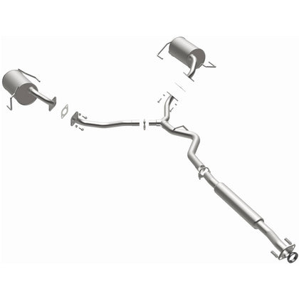 BRExhaust 2005-2009 Subaru Outback 2.5L Direct-Fit Exhaust System Kit 106-0068