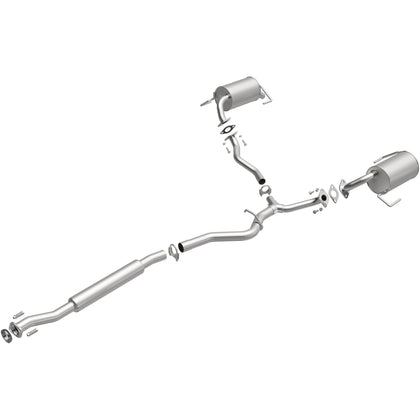 BRExhaust 2005-2009 Subaru Outback 2.5L Direct-Fit Exhaust System Kit 106-0068