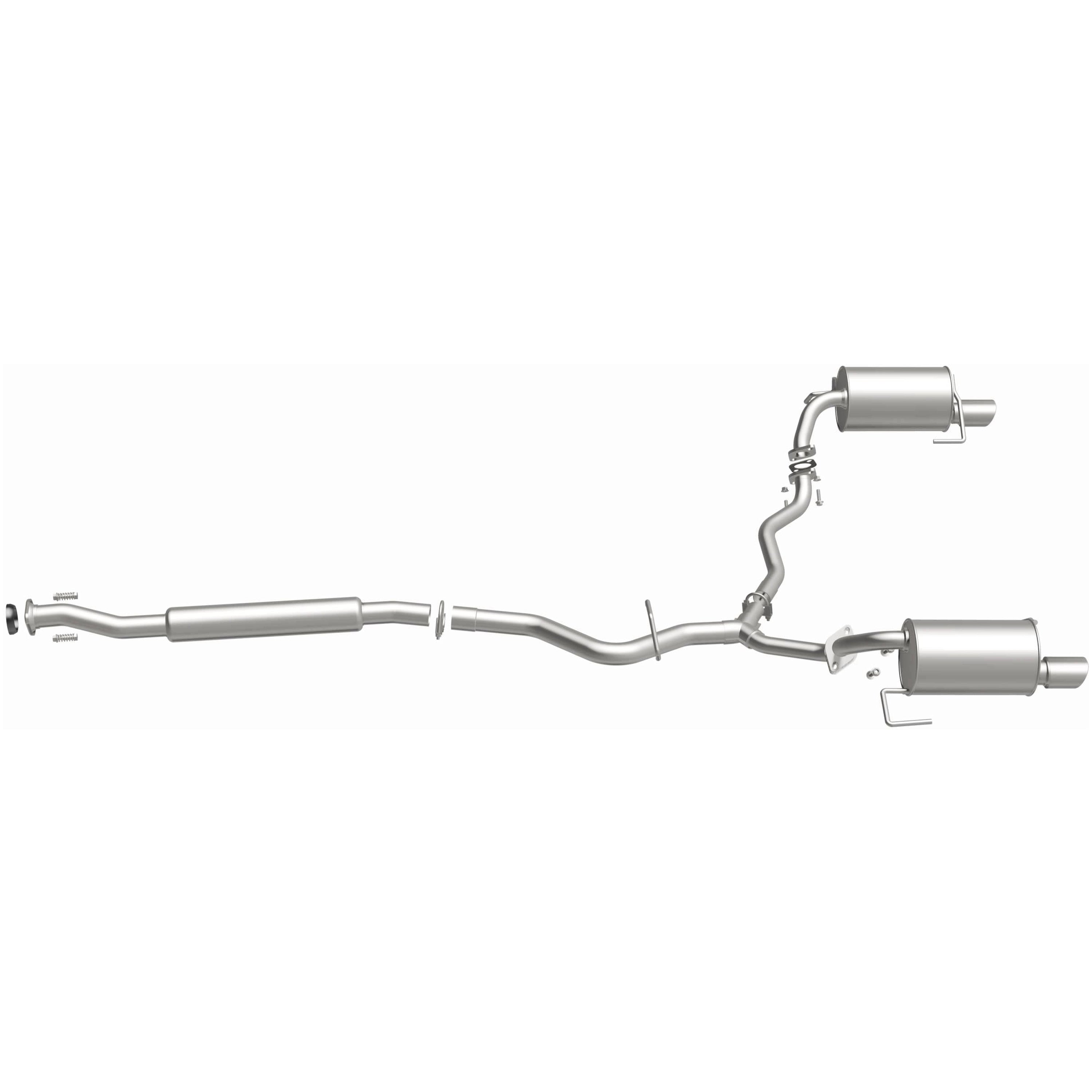 BRExhaust 2005-2009 Subaru Legacy 2.5L Direct-Fit Exhaust System