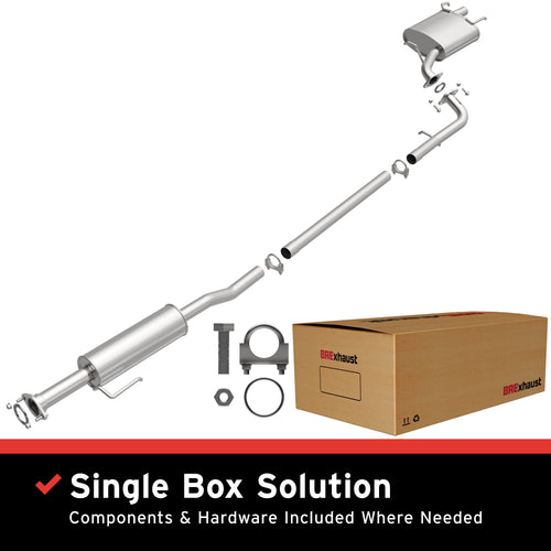 BRExhaust 2007-2011 Toyota Camry 2.4L | 2010-2011 Toyota Camry 2.5L Direct-Fit Exhaust System Kit 106-0078