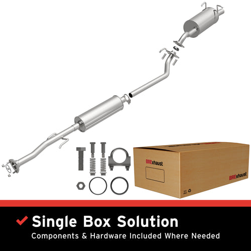 BRExhaust 2007-2009 Honda CR-V 2.4L Direct-Fit Exhaust System Kit 106-0086