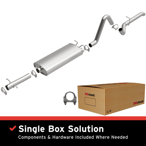BRExhaust 2000-2003 Dodge Durango 4.7L Direct-Fit Exhaust System Kit 106-0087