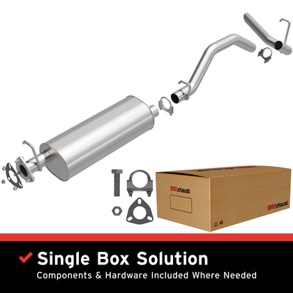 BRExhaust 2000-2005 Chevrolet Astro 4.3L | 2000-2005 GMC Safari 4.3L Direct-Fit Exhaust System Kit 106-0097