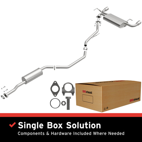 BRExhaust 2003-2007 Nissan Murano 3.5L Direct-Fit Exhaust System Kit 106-0098