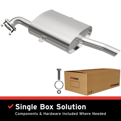BRExhaust 1998-2002 Chevrolet Prizm 1.8L | 1998-2002 Toyota Corolla 1.8L Direct-Fit Exhaust System Kit 106-0099