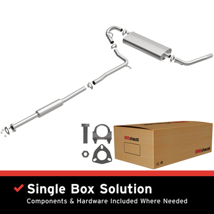 BRExhaust 2002-2003 Saturn Vue 3.0L | 2002-2007 Saturn Vue 2.2L Direct-Fit Exhaust System Kit 106-0100
