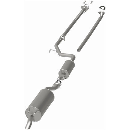 BRExhaust 2012-2015 Honda Civic 1.8L Direct-Fit Exhaust System Kit 106-0102