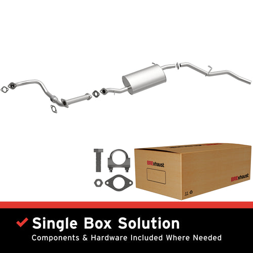 BRExhaust 2000-2004 Nissan Xterra 3.3L Direct-Fit Exhaust System Kit 106-0108