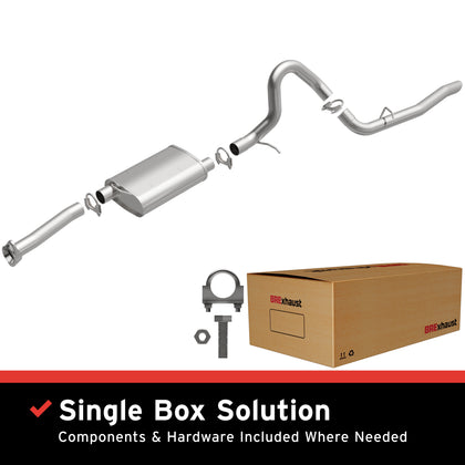 BRExhaust 1999-2004 Ford Mustang 3.8L | 2004 Ford Mustang 3.9L Direct-Fit Exhaust System Kit 106-0111