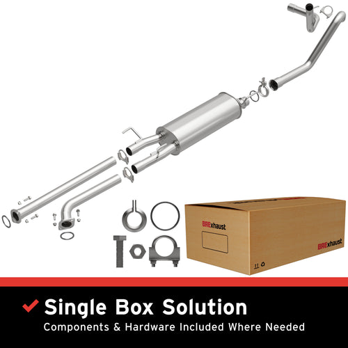 BRExhaust 2007-2009 Toyota Tundra 5.7L Direct-Fit Exhaust System Kit 106-0121