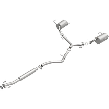 BRExhaust 2009-2013 Subaru Forester 2.5L | 2008-2011 Subaru Impreza 2.5i 2.5L Direct-Fit Exhaust System Kit 106-0133